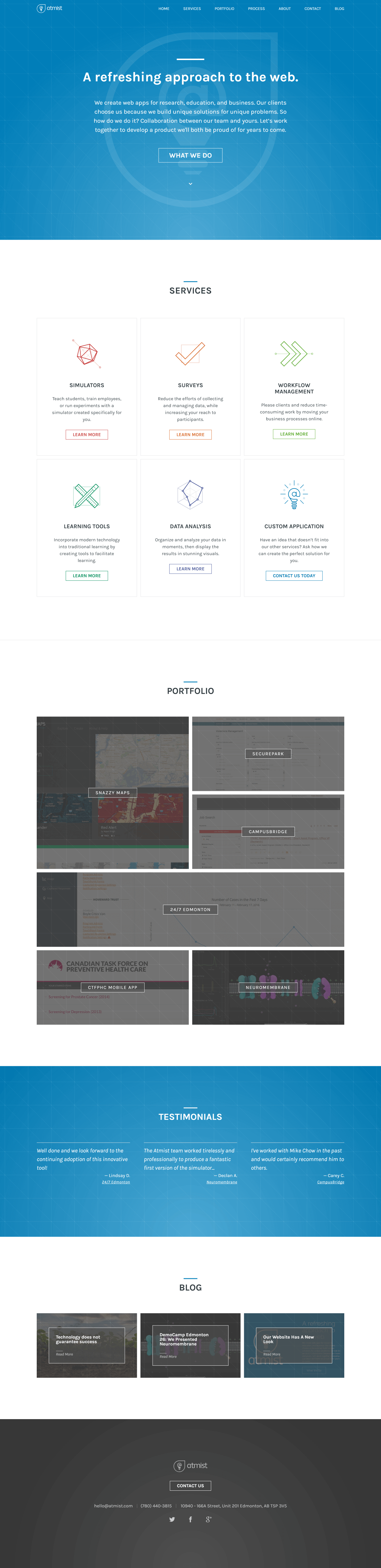 Atmist - Home Page